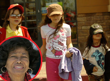 Katherine Jackson, Prince Jackson, Paris Jackson, Blanket Jackson Katherine Jackson, Prince Jackson, Paris Jackson, Blanket Jackson